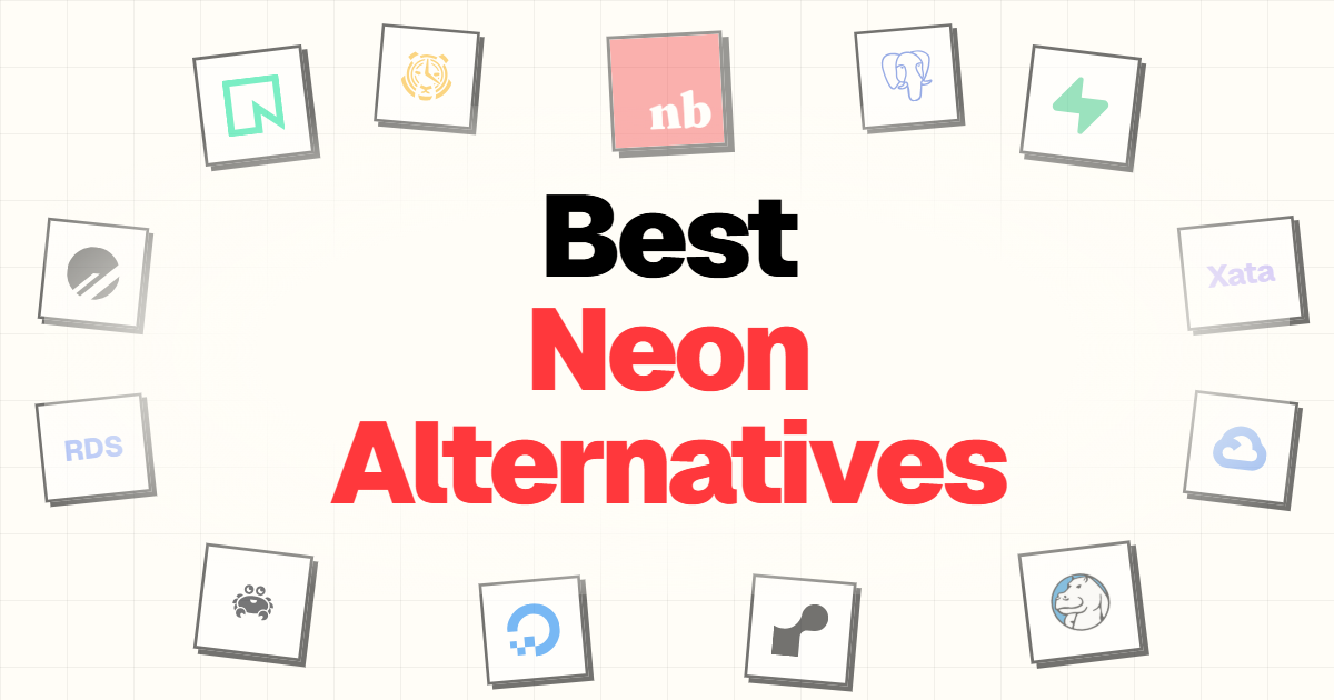 Best Neon alternatives for managed Postgres