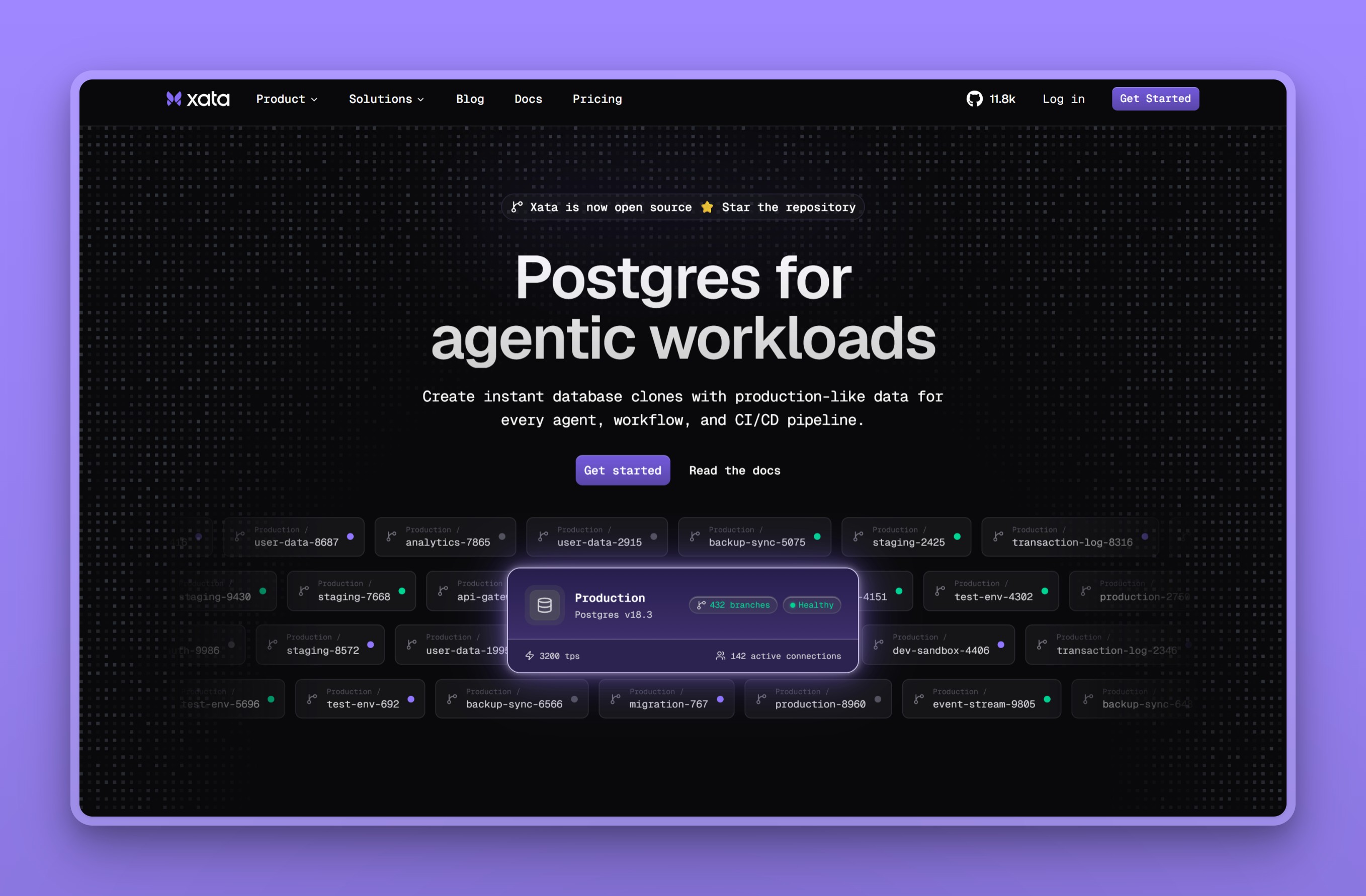 Xata product page