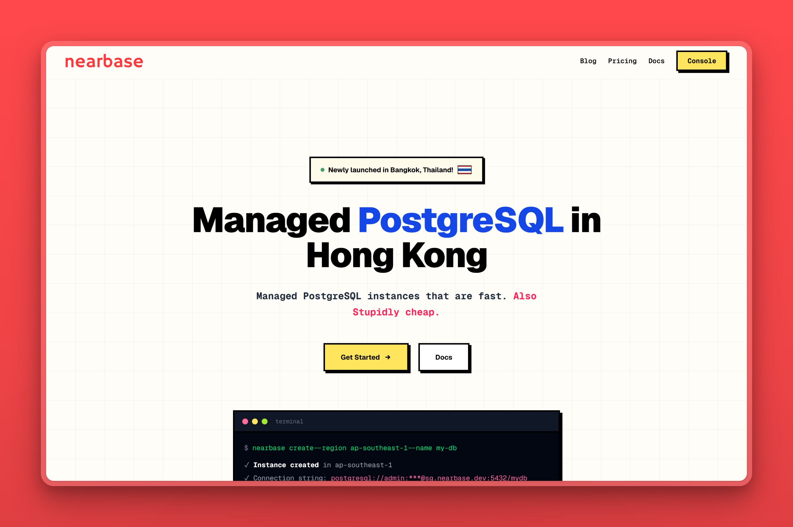 Nearbase homepage