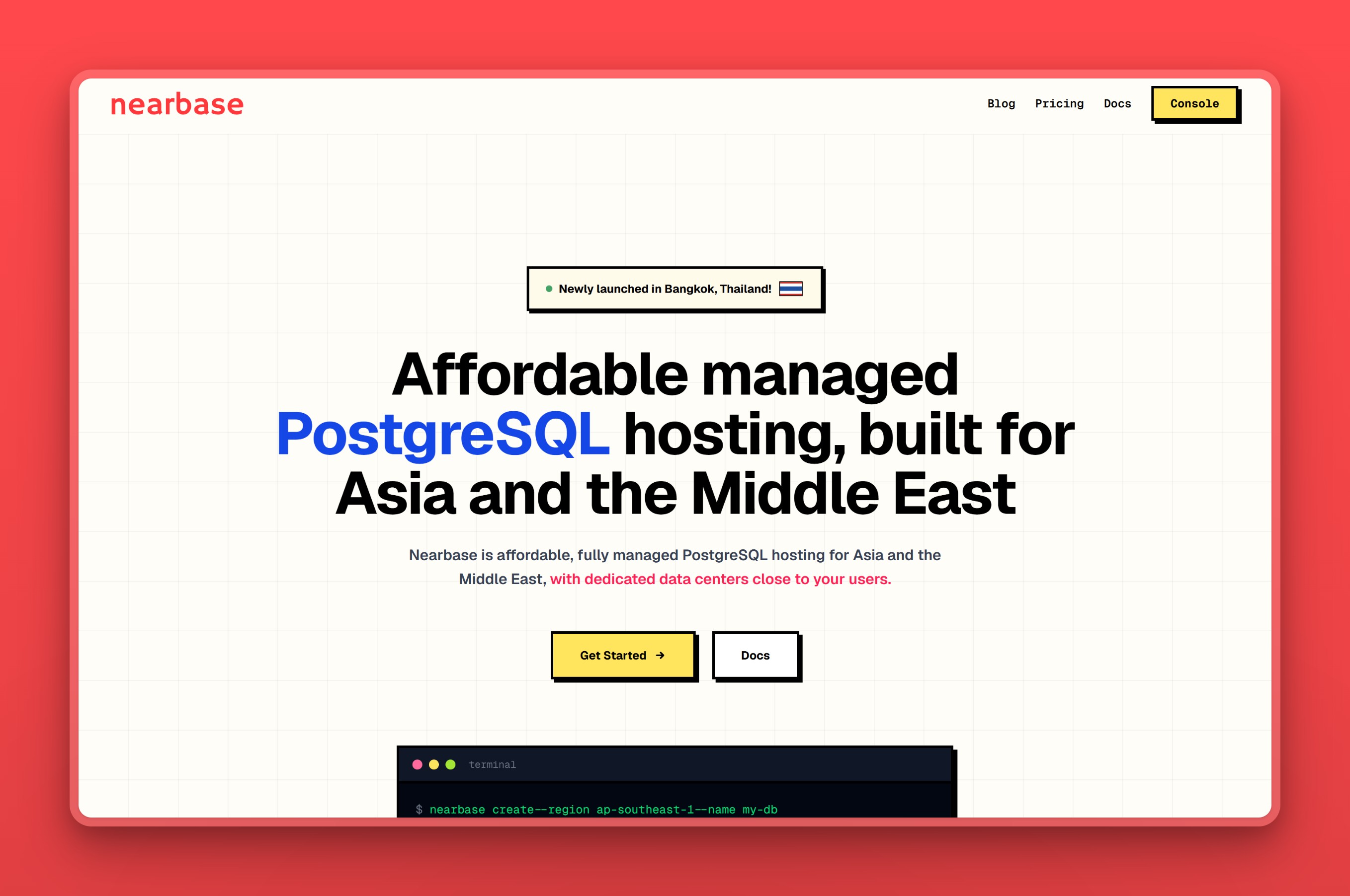 Nearbase homepage
